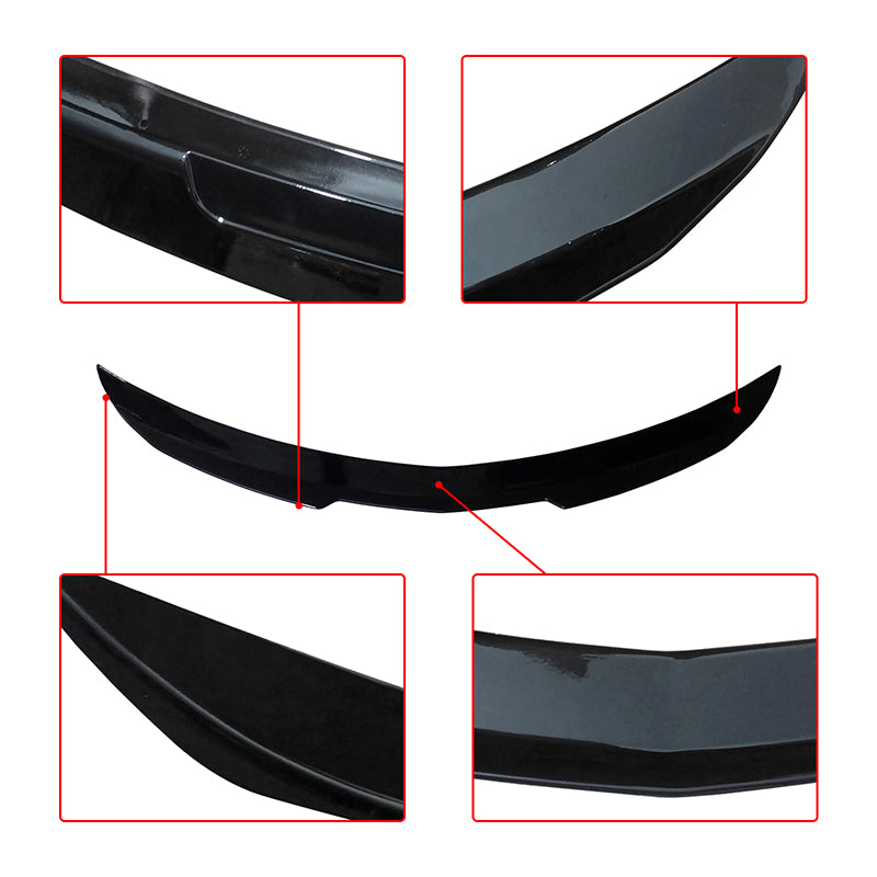 NINTE Spoiler For 2020-25 CADILLAC CT5 PSM Style Highkick Duckbill Gloss Black