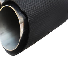Cargar imagen en el visor de la galería, NINTE For 2022 2023 2024 2025 Honda Civic 11th Gen 6.5"Dual Rear Exhaust Tips Matte Carbon Look - NINTE