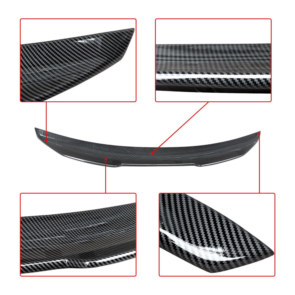 NINTE Rear Spoiler For 2007 - 2015 Infiniti G25 G35 G37 Q40 Sedan Model PSM Style - NINTE