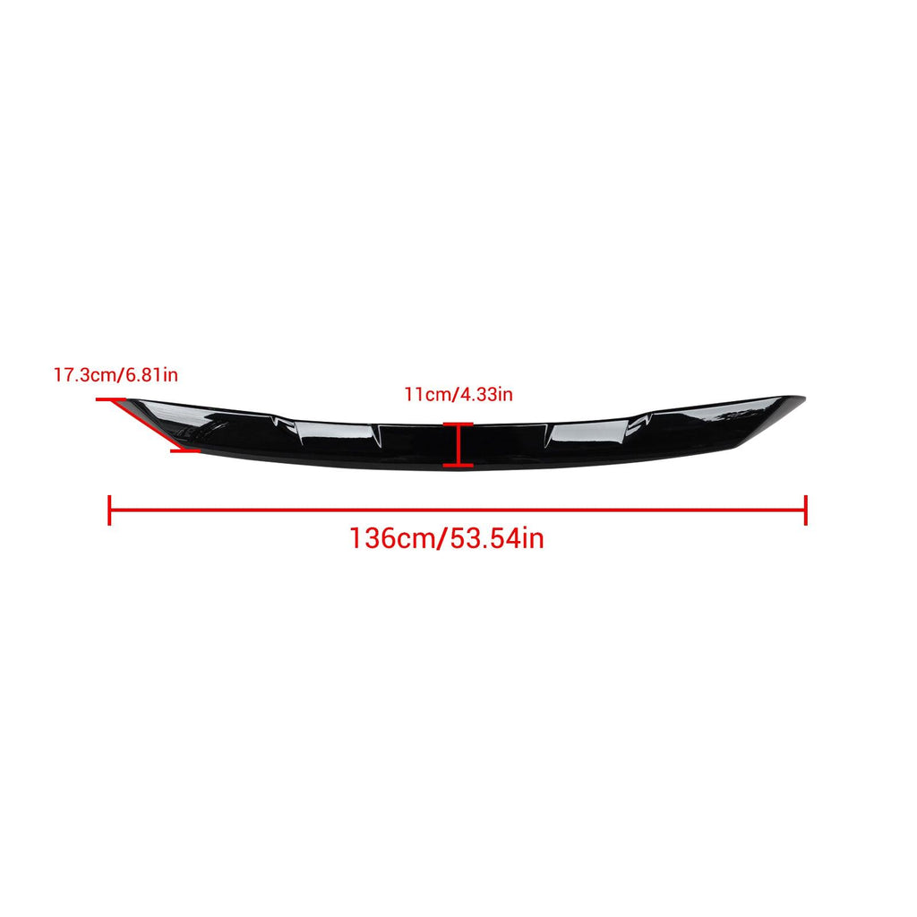 NINTE For 2022 2023 2024 2025 GMC Sierra 1500 Upper Grille Hood Bulge Cover ABS Non - replacement - NINTE