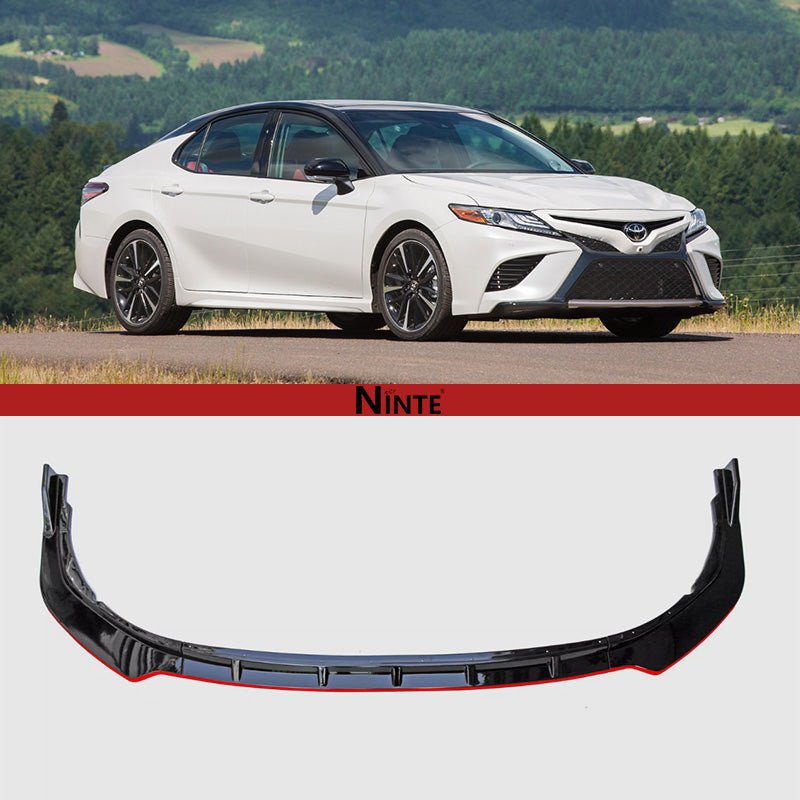 NINTE For 2021 - 2024 Toyota Camry SE XSE Front Lip Red Line Highlight Style - NINTE