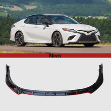 Cargar imagen en el visor de la galería, NINTE For 2021 - 2024 Toyota Camry SE XSE Front Lip Red Line Highlight Style - NINTE