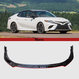 NINTE For 2021-2024 Toyota Camry SE XSE Front Lip Red Line Highlight Style