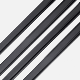 NINTE For 2016 - 2021 Honda Civic Sedan 4pcs Weatherstrip Window Moulding Trim Seal Belt - NINTE