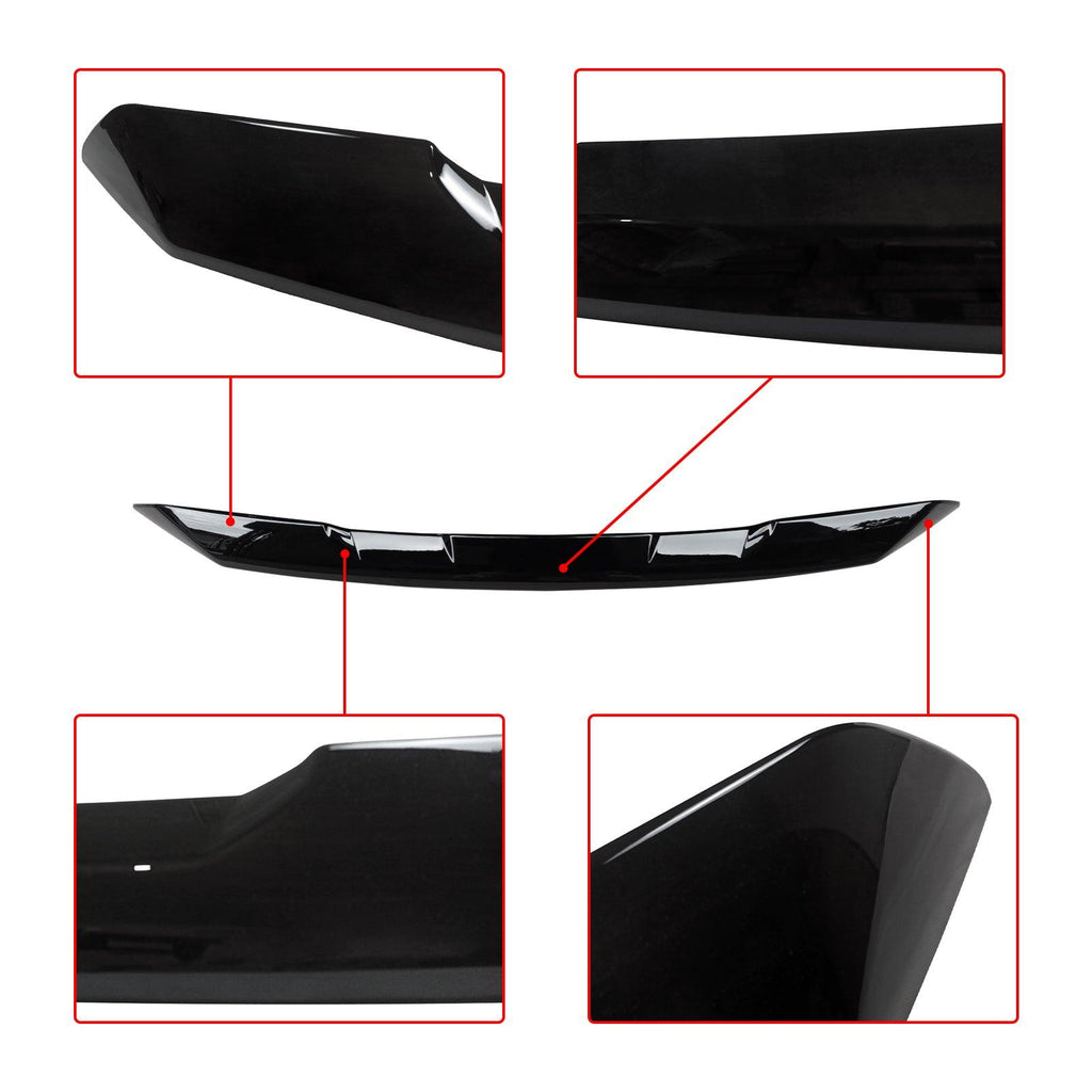 NINTE For 2022 2023 2024 2025 GMC Sierra 1500 Upper Grille Hood Bulge Cover ABS Non - replacement - NINTE