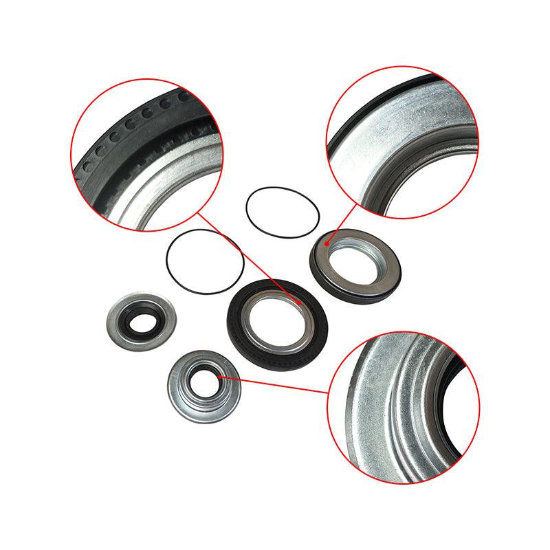 NINTE For 2005 - 2019 Ford Super Duty F250 F350 F450 F550 Dana Super 60 Front Axle Vaccum Knuckle Seal & Hub O - Ring & Dust Seals Kit - NINTE