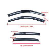 Load image into Gallery viewer, NINTE For 2022 - 2025 HONDA CIVIC SEDAN PREMIUM MUG STYLE WINDOW VISOR RAIN GUARD W/ CLIPS - NINTE