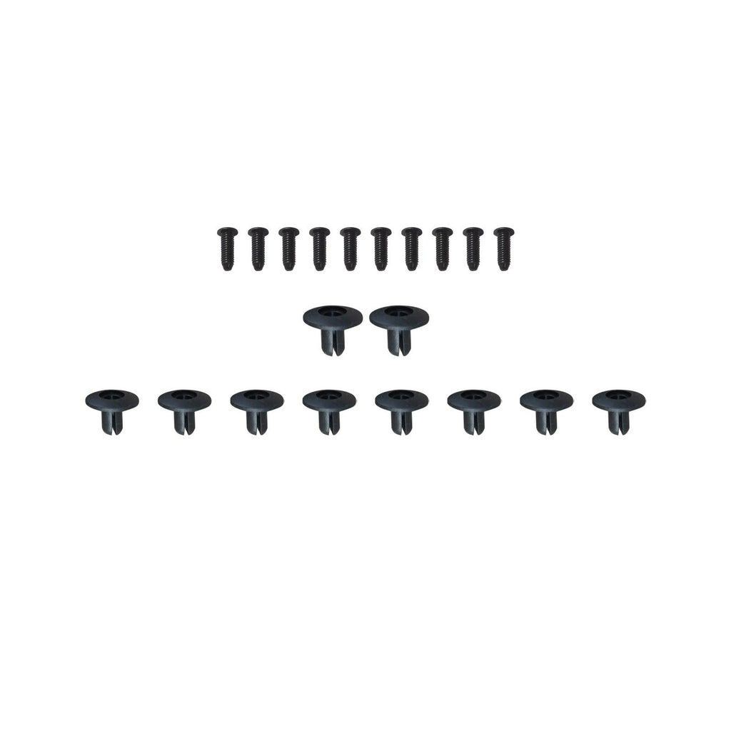 NINTE For 2016 - 2021 10th Gen Honda Civic Engine Bay Side Panel Covers ABS Painted 2PCS Long Version - NINTE