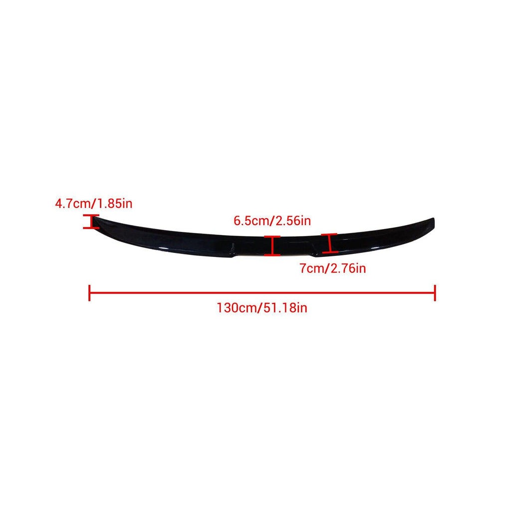 NINTE Spoiler For 2024 - 2025 BMW G60 530i 540i i5 V Style Highkick Trunck Spoiler Wing - NINTE