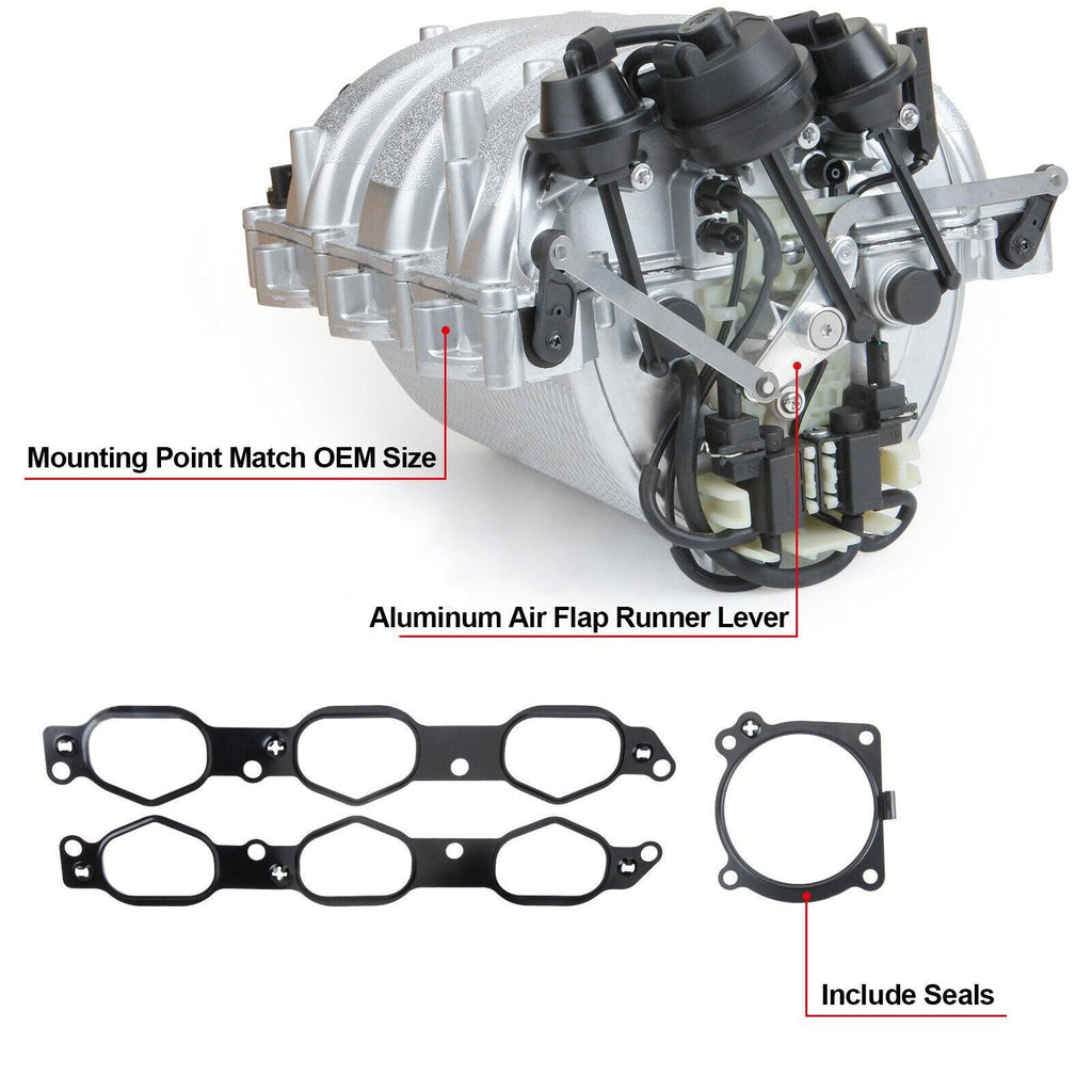 NINTE For Mercedes - Benz C280 E350 CLK350 GLK350 SLK350 ML350Intake Manifold Assembly A2721402401 - NINTE
