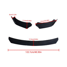 Laden Sie das Bild in den Galerie-Viewer, NINTE BMW Audi Benz Mazda Honda Civic Audi Q5 Universal Front Bumper Lip Body Kit Spoiler ABS - NINTE