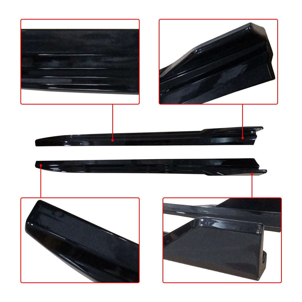 NINTE For 2020 - 2025 BMW G06 X6 M Sport Side Skirt Rocker Panel Extensions - NINTE