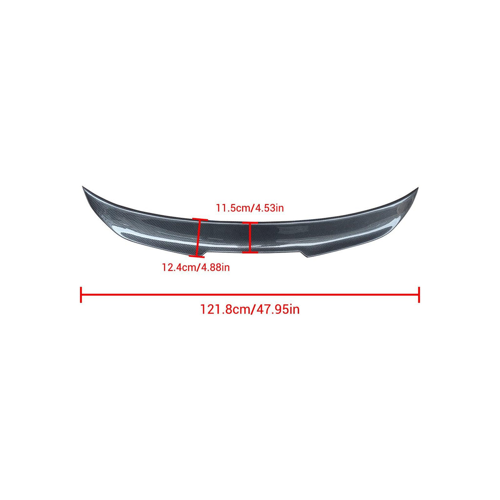 NINTE For 2022 - 2025 BMW 2 Series Coupe G42 G87 M2 220i 230i M240i Real Carbon Fiber Rear Spoiler PSM Style - NINTE