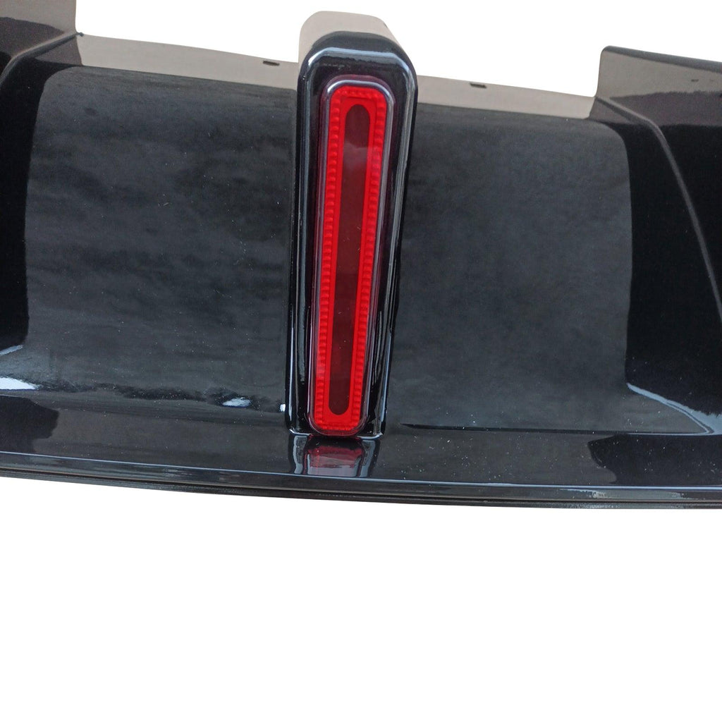 NINTE Rear Bumper For 2010 - 2016 BMW F10 M5 528i 530i Diffuser W/LED Light - NINTE