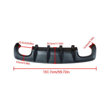 Load image into Gallery viewer, NINTE For 2020 - 2023 Dodge Charger Widebody Quad Exhaust Rear Diffuser Rear Bumper Lip - NINTE