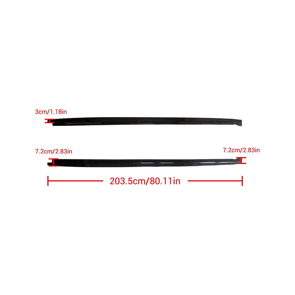 NINTE Side Skirts For 2014 - 2018 BMW 5 Series X5 F15 X6 F16 X5M F85 X6M F86 Rocker Panel Extension Lips MP Style - NINTE