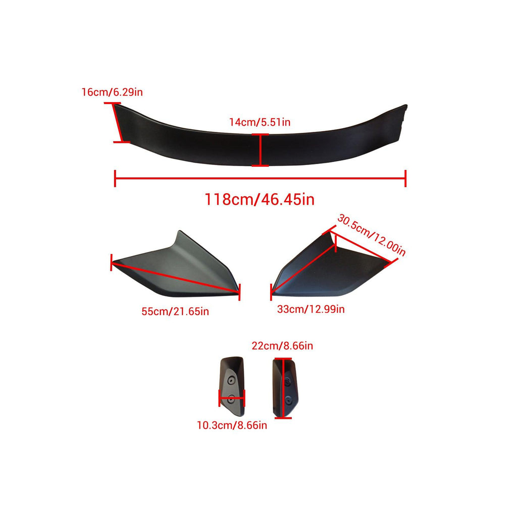 NINTE For 2022 - 2025 11th Honda Civic Hatchback Rear Spoiler ABS Trunk Wing Spoiler - NINTE