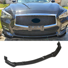 Cargar imagen en el visor de la galería, NINTE For 2014 - 2017 INFINITI Q50 Base Model Front Lip 3 PCS ABS Painted Bumper Lip Splitter - NINTE