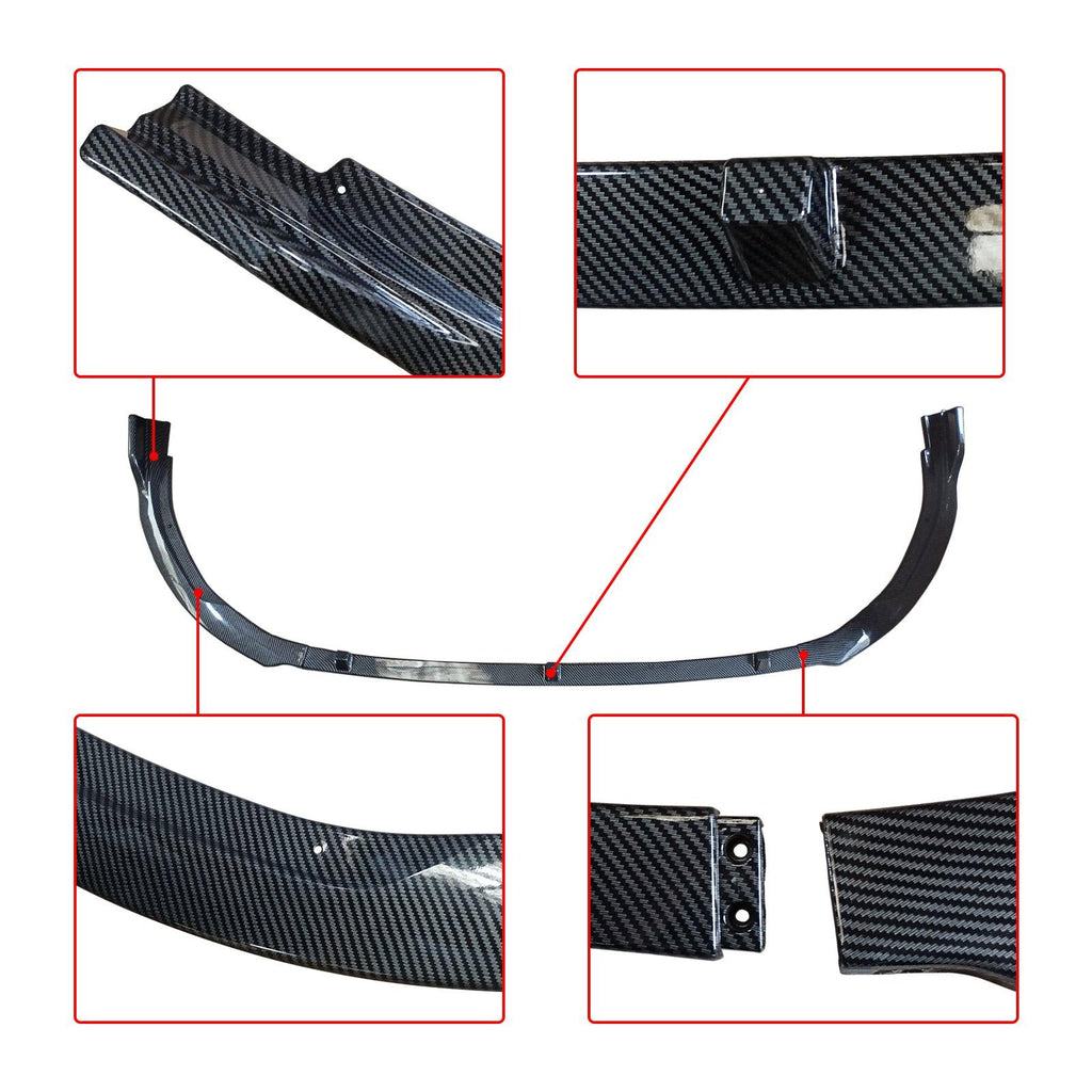 NINTE For 2018 - 2024 Toyota Camry LE XLE Front Bumper Lip Lower Splitter - NINTE