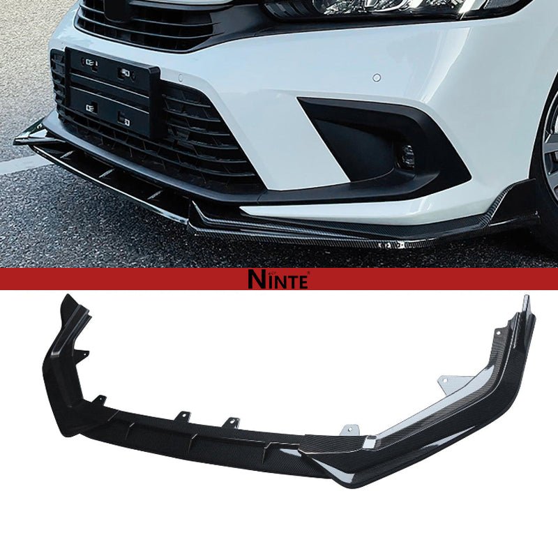 NINTE Front Bumper Lip For 2022-2024 11th Honda Civic