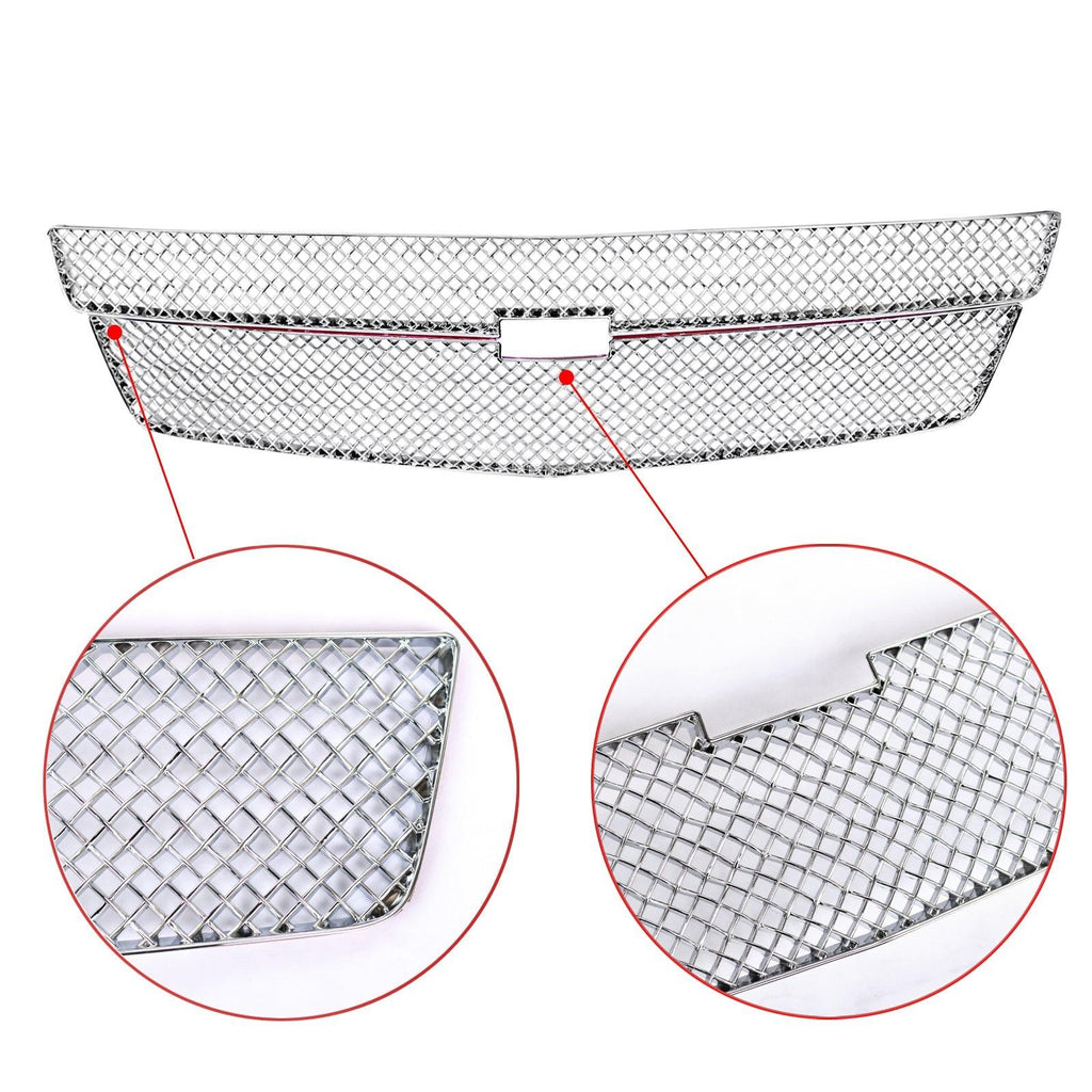 NINTE For 2015 - 2020 Chevrolet Tahoe Suburban LS LT Chrome Grille Overlay - NINTE
