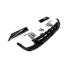 Load image into Gallery viewer, NINTE for 2023 2024 Honda Accord Gloss Black Rear Diffuser with Tailpipe Rear Bumper Bumper with Brake Light - NINTE