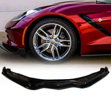 NINTE For 2014-2019 Chevy Corvette C7 Z06 Stingray Grand Sport Stage 2 Front Lip Front Bumper Chin Splitter