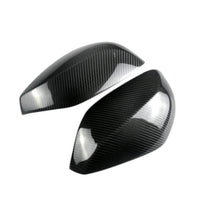 Cargar imagen en el visor de la galería, NINTE Real Carbon Fiber Mirror Caps For 2014 - 2024 Infiniti QX30 Q50S Q50 Q60 Q70 Tape - On Overlay View Mirror Covers Cap(NOT the Replacement) - NINTE
