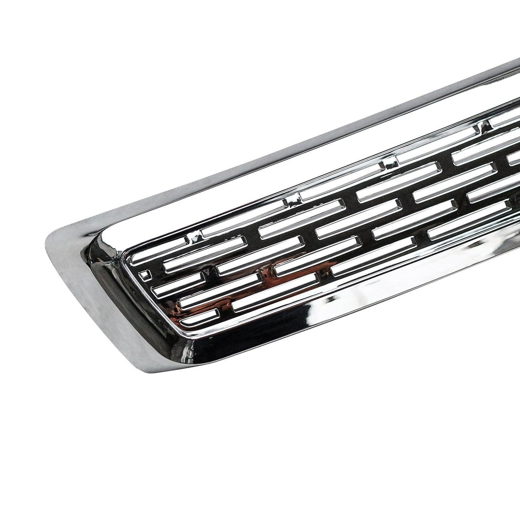 NINTE For 2010 - 2015 GMC Terrain SLE SLT Grill Overlay Chrome Front Grille Cover ABS Cover Only Not Replacement - NINTE