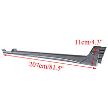 Load image into Gallery viewer, NINTE For 2016 - 2024 Chevrolet Malibu Factory Style Side Skirts Extension Panel Splitters - NINTE