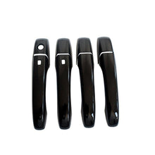 Charger l'image dans la galerie, NINTE Door Handle Cover for 2013 - 2021 Jeep Grand Cherokee & 2014 - 2023 Dodge Durango ABS Gloss Black with 2 Smart Keyhole - NINTE