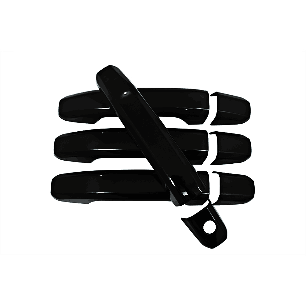 NINTE Door Handle Covers For 2014 - 2024 GMC Sierra 1500 Chevy Silverado 1500 NO Smart Key Hole - NINTE