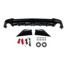 Load image into Gallery viewer, NINTE Rear Bumper For 2022 - 2025 11th Honda Civic Sedan Rear Diffuser with Corner Spats - NINTE