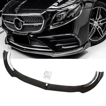 Load image into Gallery viewer, NINTE For 2017 - 2020 Benz E - Class Sport W213 C238 A238 4Matic AMG E53 E350 E400 E450 Front Lip Lower Bumper Splitter - NINTE