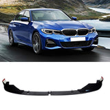 NINTE For 2019-2023 BMW G20 G28 3-Series M Sport Alpina Style Front Bumper Lip Front Splitter