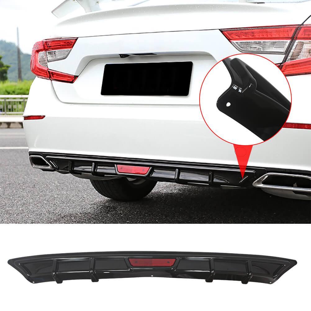 NINTE For 2018-2022 Honda Accord 10th Rear Lip W/Break Light Decoration Rear Diffuser
