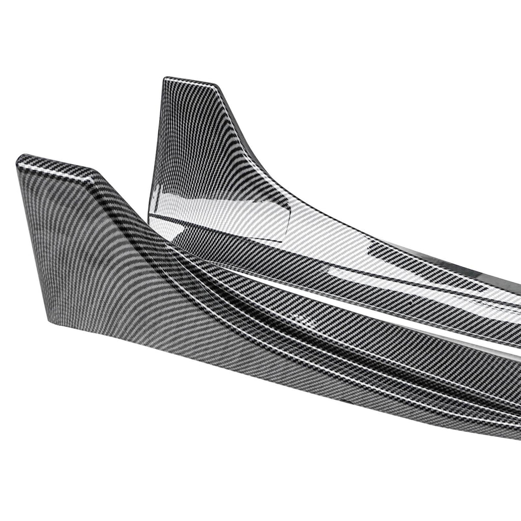 NINTE For 2017 - 2023 Tesla Model 3 Side Skirts ABS Side Extension Lip Rocker Panel - NINTE