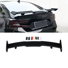 NINTE Rear Spoiler For 2018 - 2024 Toyota Camry 4DR /2018 - 2022 Honda Accord Trunk Spoiler Wing Gloss Black ABS - NINTE