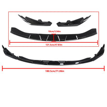 Load image into Gallery viewer, NINTE Front Lip For 2021 - 2025 BMW G80 M3 G82 M4 3PCs ABS M Performance Front Bumper Splitter - NINTE