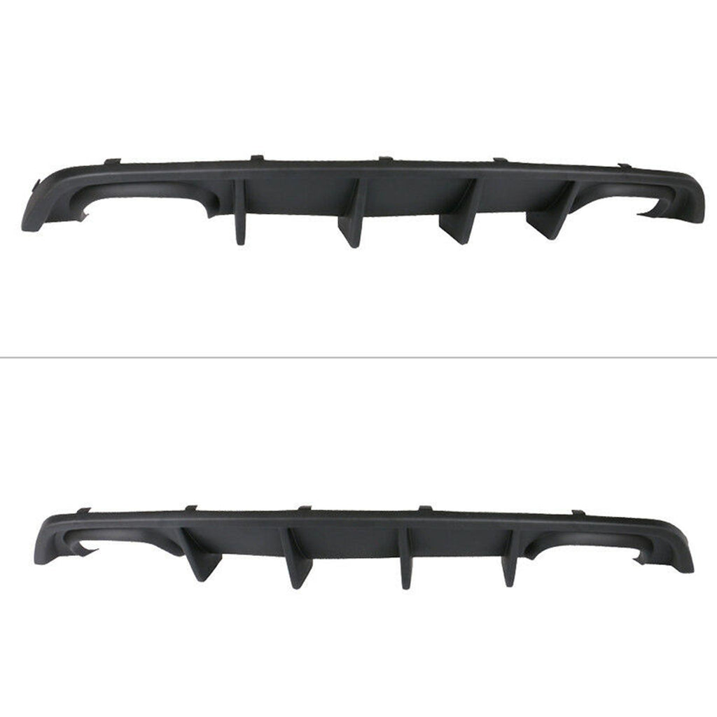 NINTE Rear Diffuser For 2012 - 2014 Dodge Charger SRT8 Quad Exhaust ABS Painted Rear Bumper Lip - NINTE