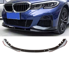 NINTE For 2019 - 2023 BMW G20 G28 3 - Series M Sport Alpina Style Front Bumper Lip Front Splitter - NINTE