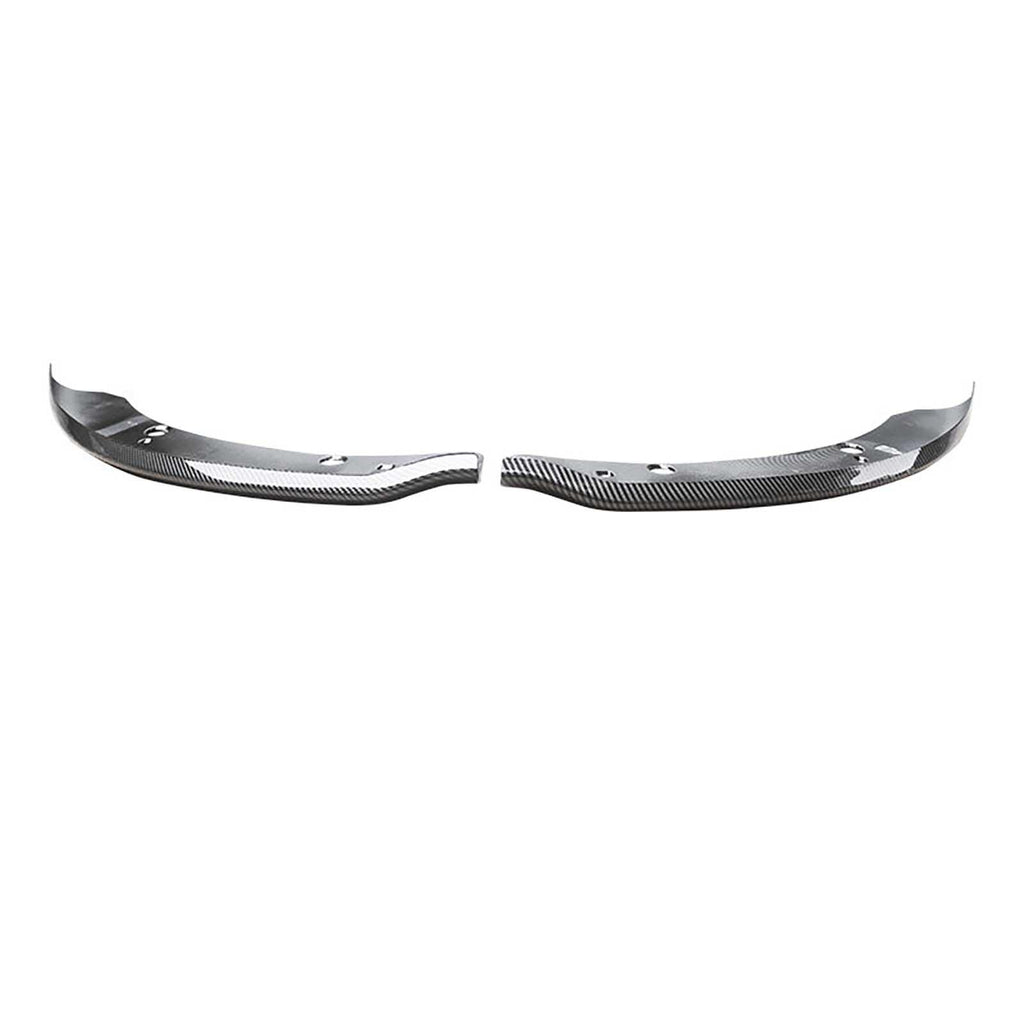 NINTE For 2015 - 2024 Dodge Charger SRT Scat Pack ABS Painted Front Bumper Lip Splitter Protector Pair - NINTE