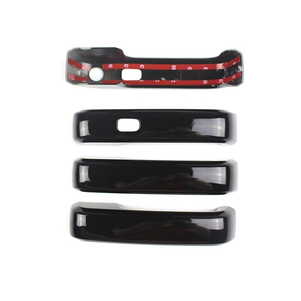 NINTE For 2015 - 2020 Ford F - 150 Mirror Caps Door Handle Covers With 2 Smart Key Holes - NINTE