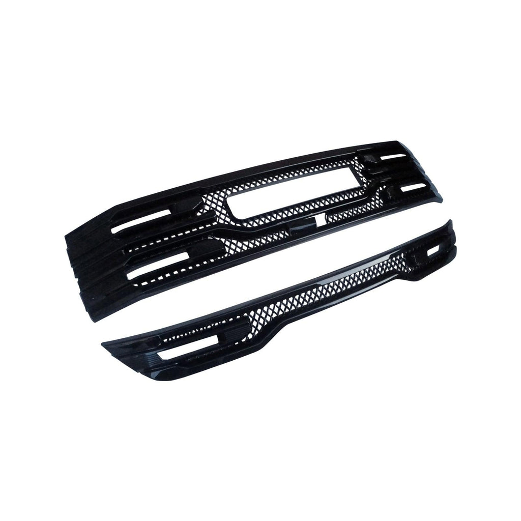 NINTE For 2022 - 2024 GMC Sierra 1500 AT4 SLT Grille Cover ABS Mesh Style NOT REPLACEMENT) - NINTE