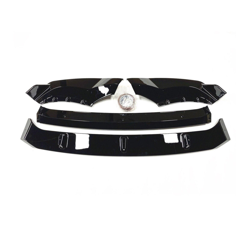 NINTE For 2019 - 2023 BMW G05 X5 M - Sport 4pc ABS Front Lip Front Bumper Splitters - NINTE