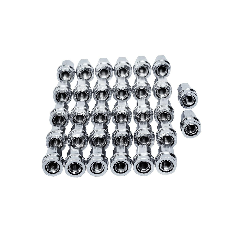 NINTE For 2017 - 2024 Ford F250 F350 F450 Super Duty Set of 32 Lug Nuts HCPZ - 1012 - B - NINTE