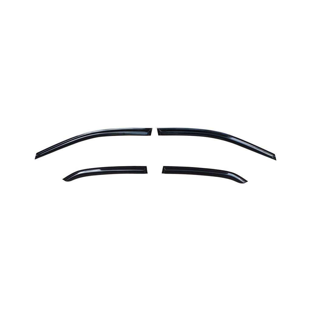 NINTE For 2018 - 2024 TOYOTA CAMRY Clip - on Black Trim Window Visor Rain Guard Deflector - NINTE