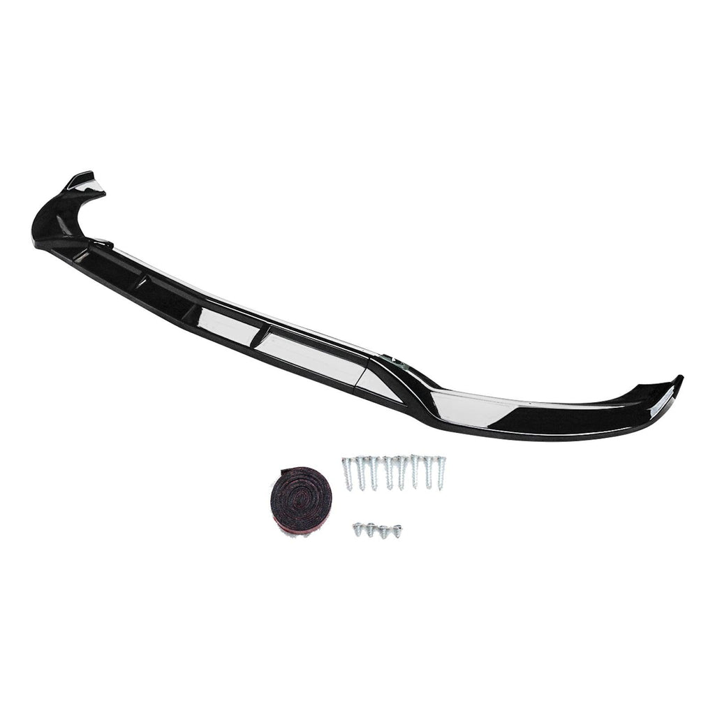 NINTE For 2015 - 2018 Benz C - Class W205 Sport Front Lip Front Bumper Lip Splitter ABS 3PCS - NINTE