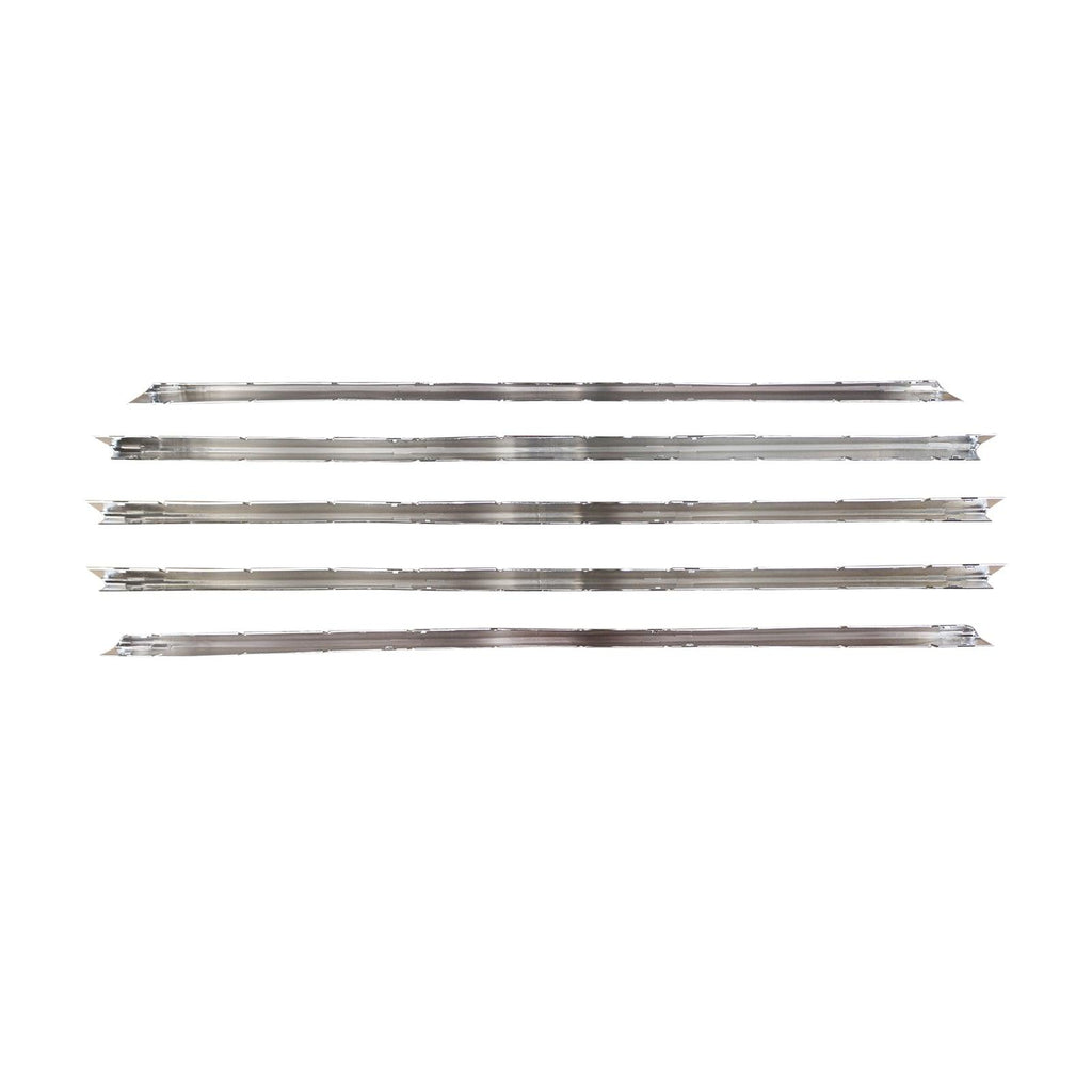 NINTE For 2019 - 2022 Dodge Ram 1500 Grille Overlay Inserts 5 Pieces Trim Grill Cover - NINTE