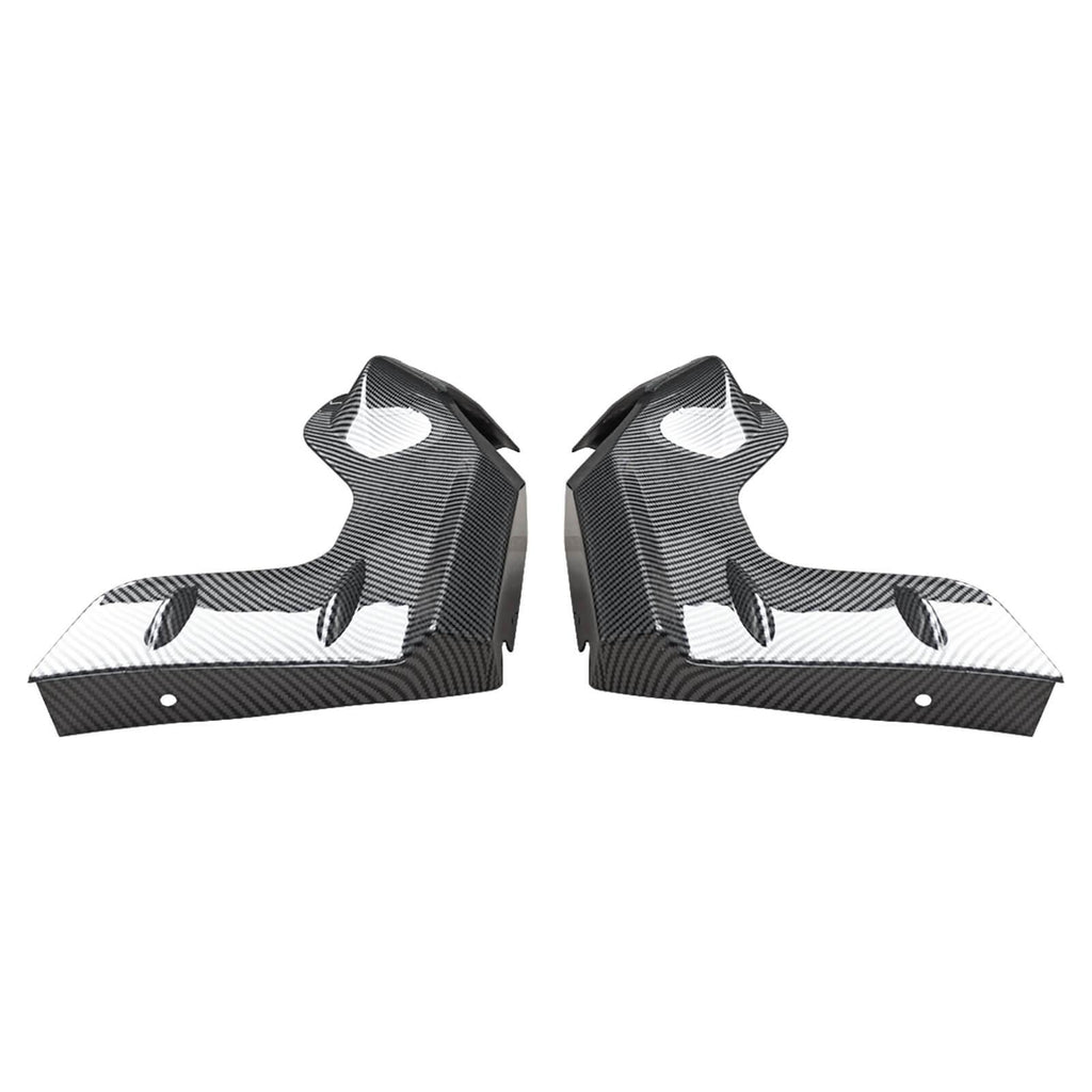 NINTE For 2022 - 2024 Honda Civic Hatchback Rear Bumper Splitters ABS Rear Lip - NINTE